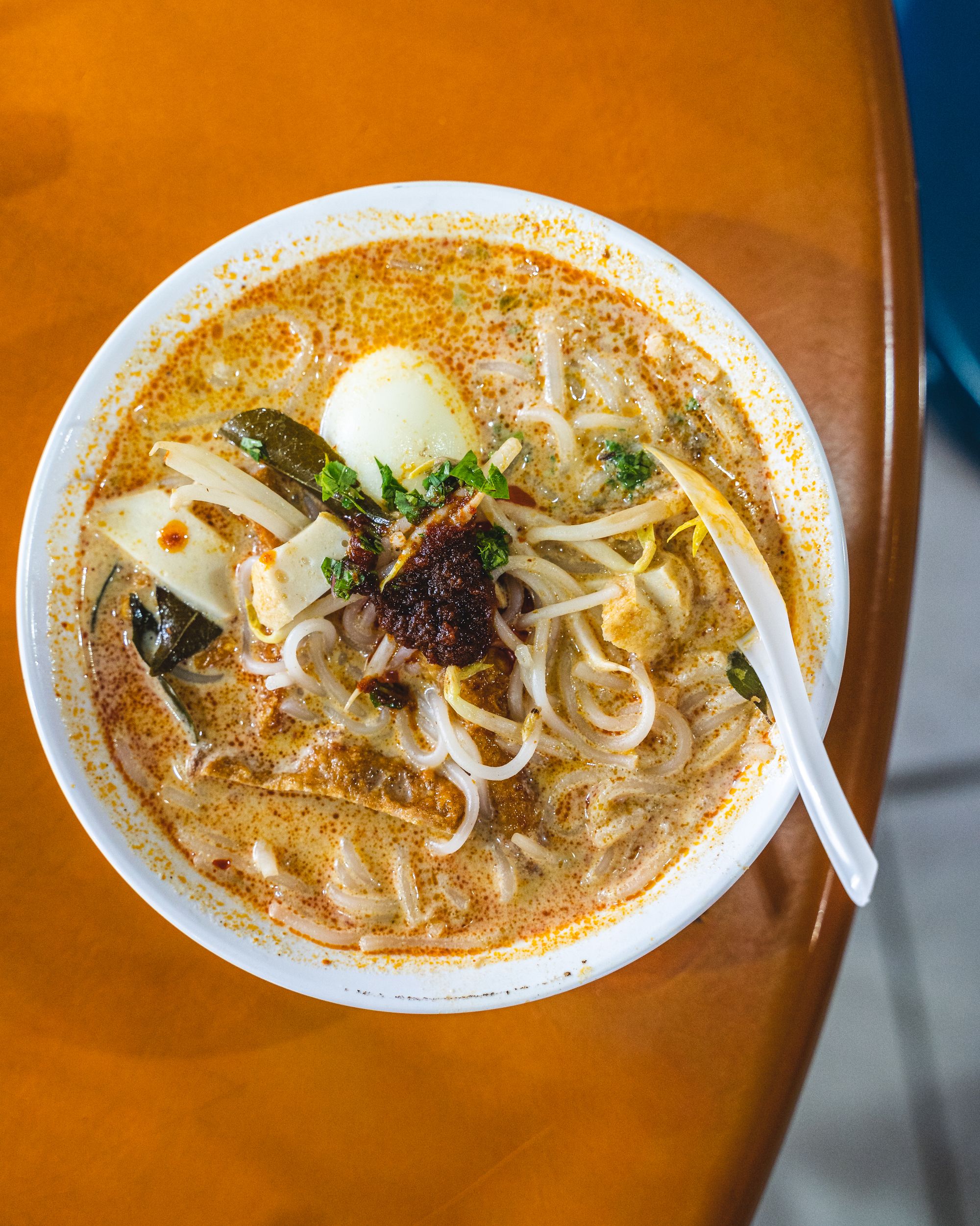 Bowl of laksa