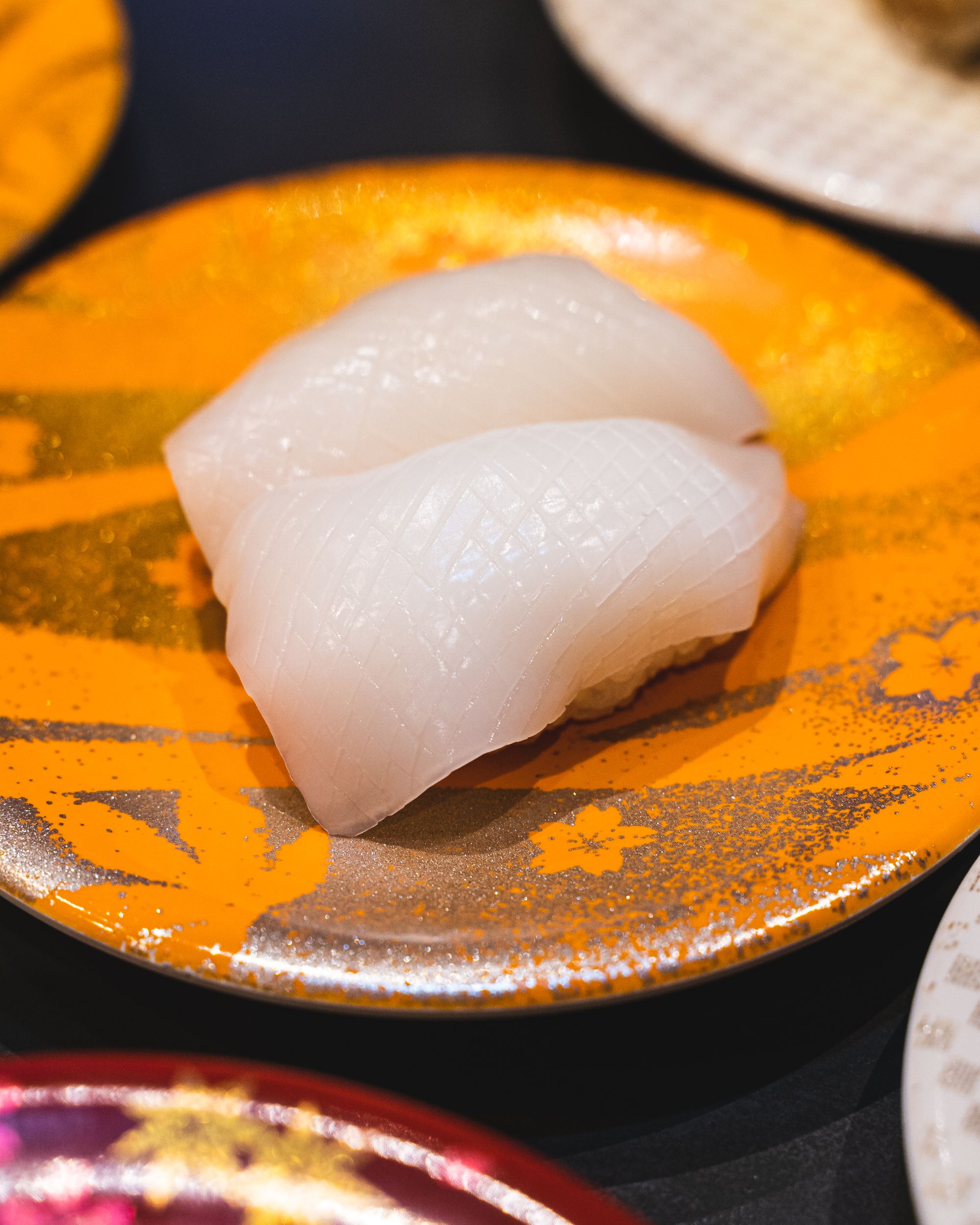 Squid nigiri