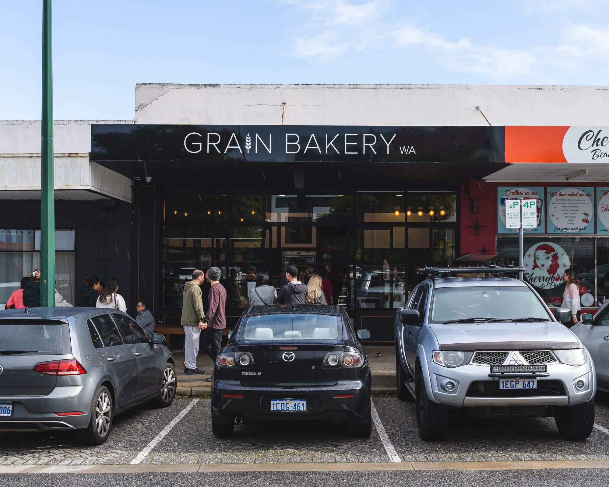 Exterior of Grain Bakery