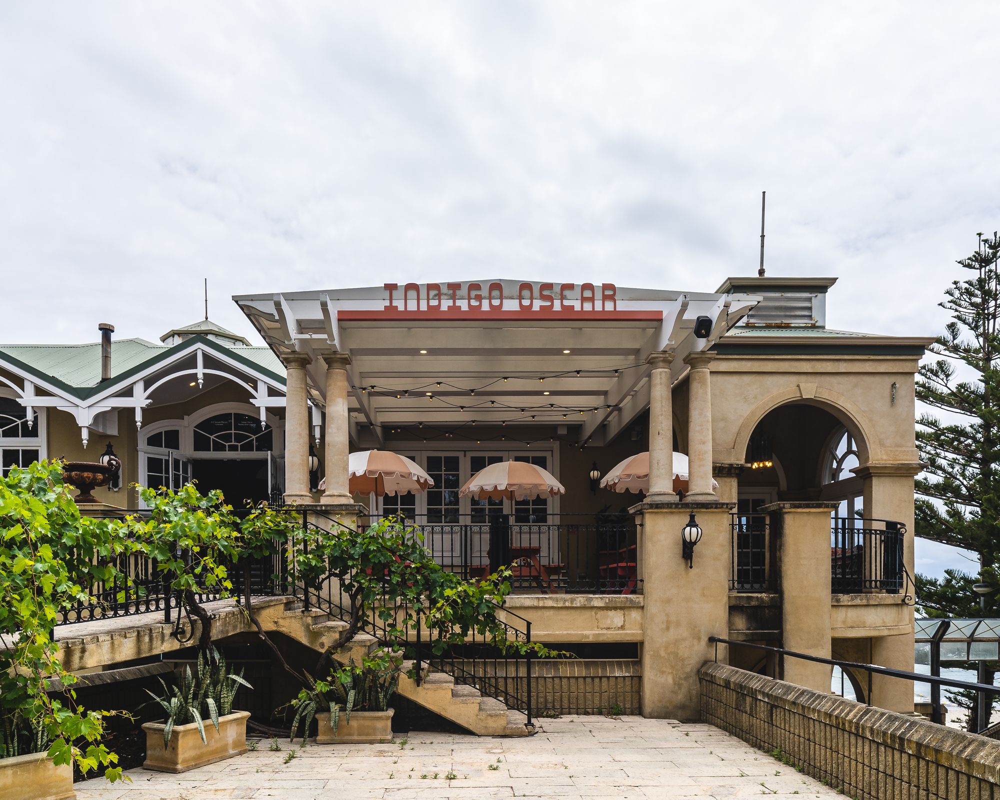 Exterior of Indigo Oscar during the day