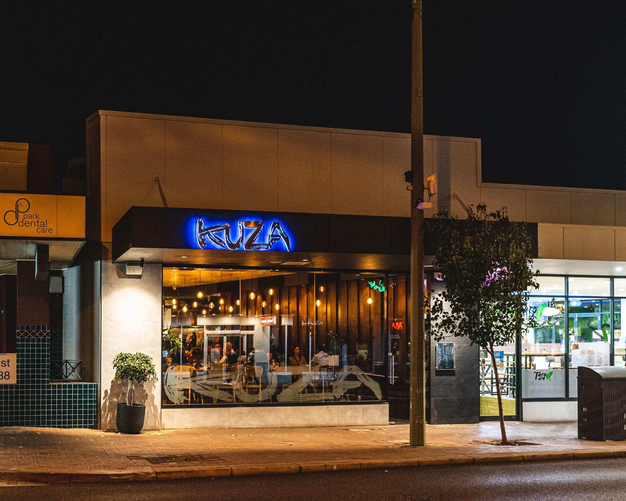 Exterior of Kuza Modern Japanese