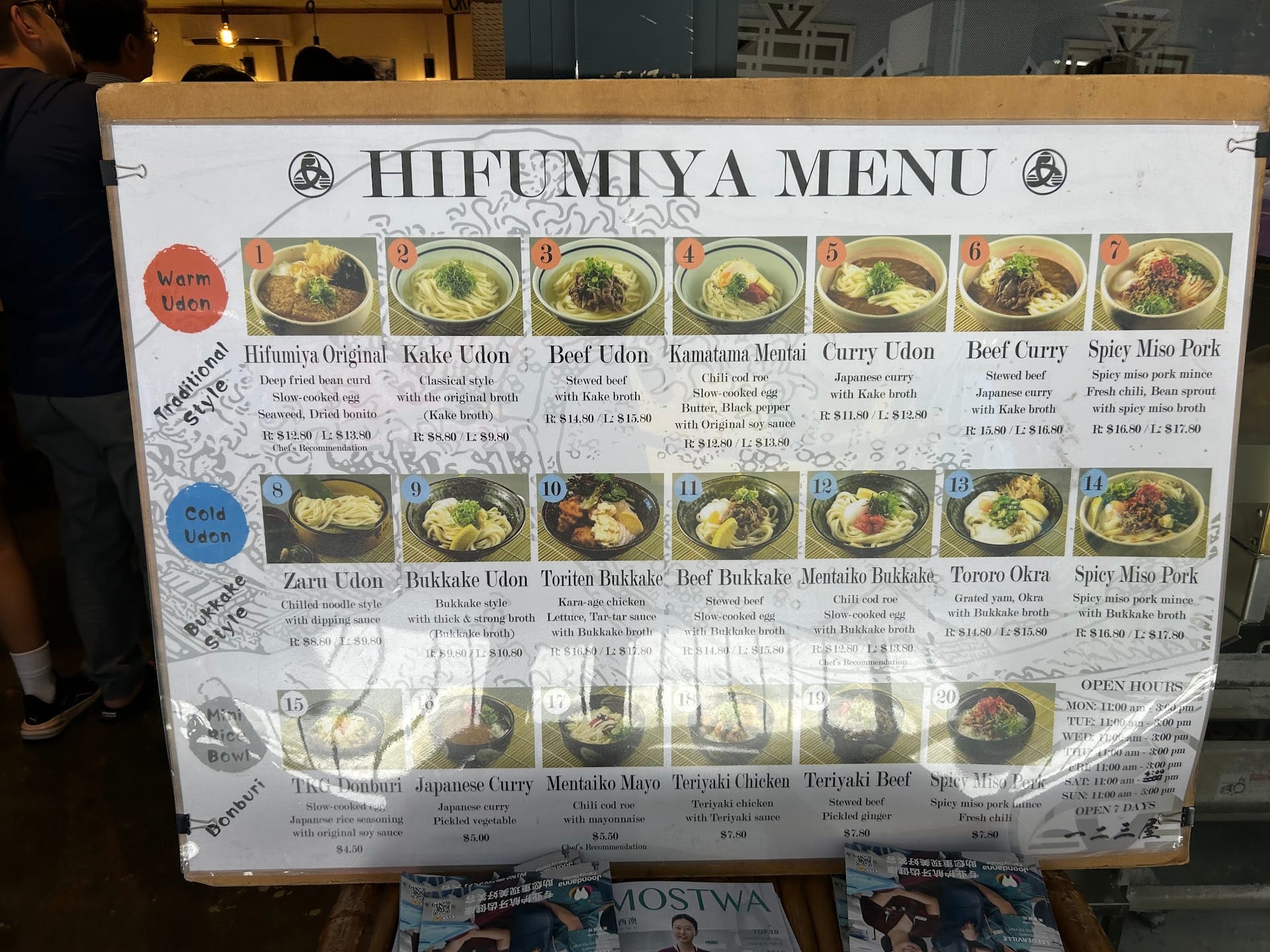 Photo of Hifumiya's menu