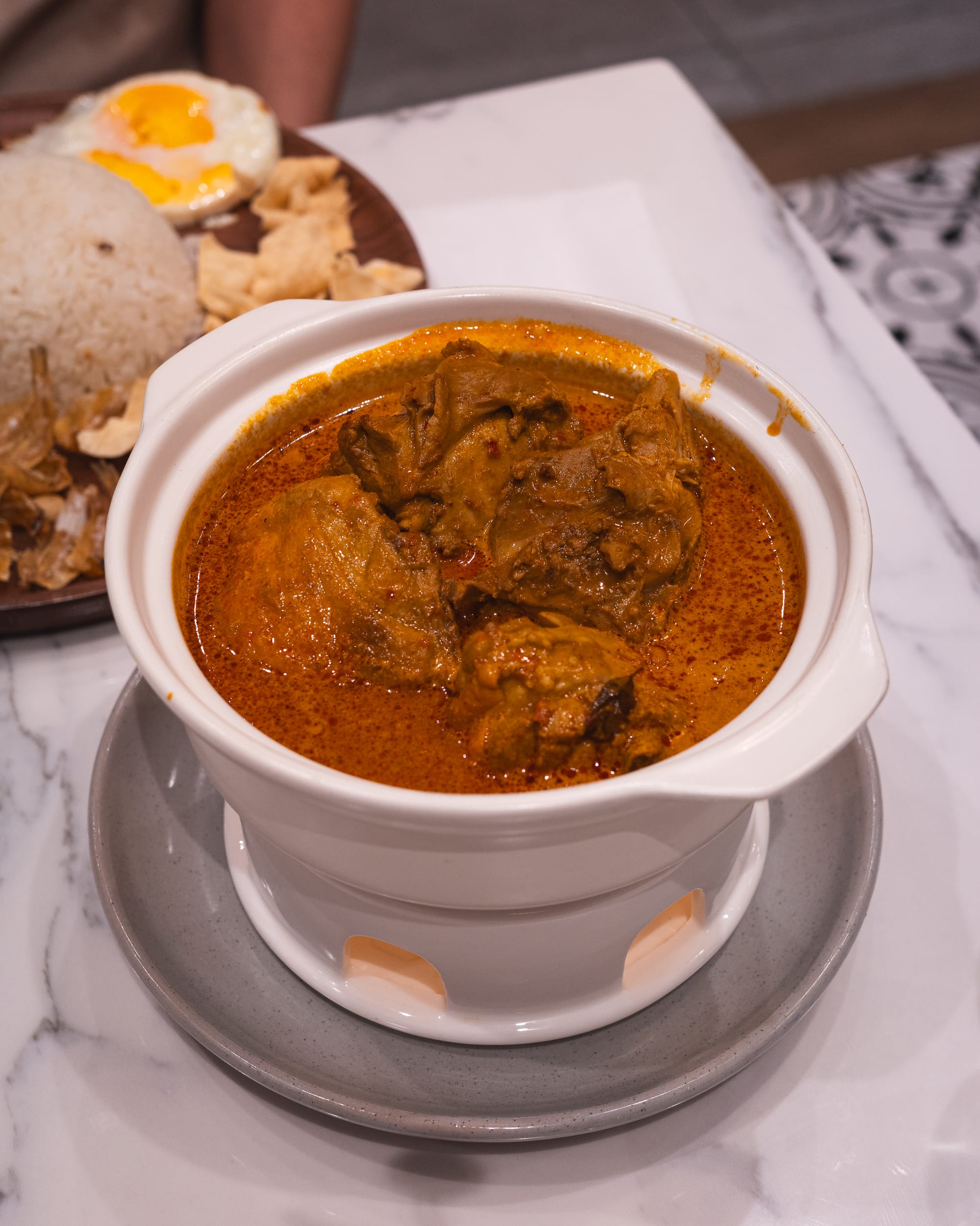 Bowl of spicy curry